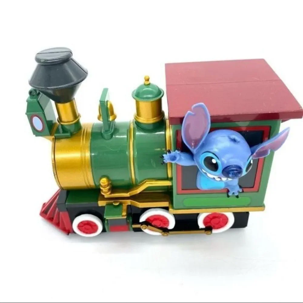 Disney Parks Exclusive Stitch Disneyland Railroad Pullback Toy
